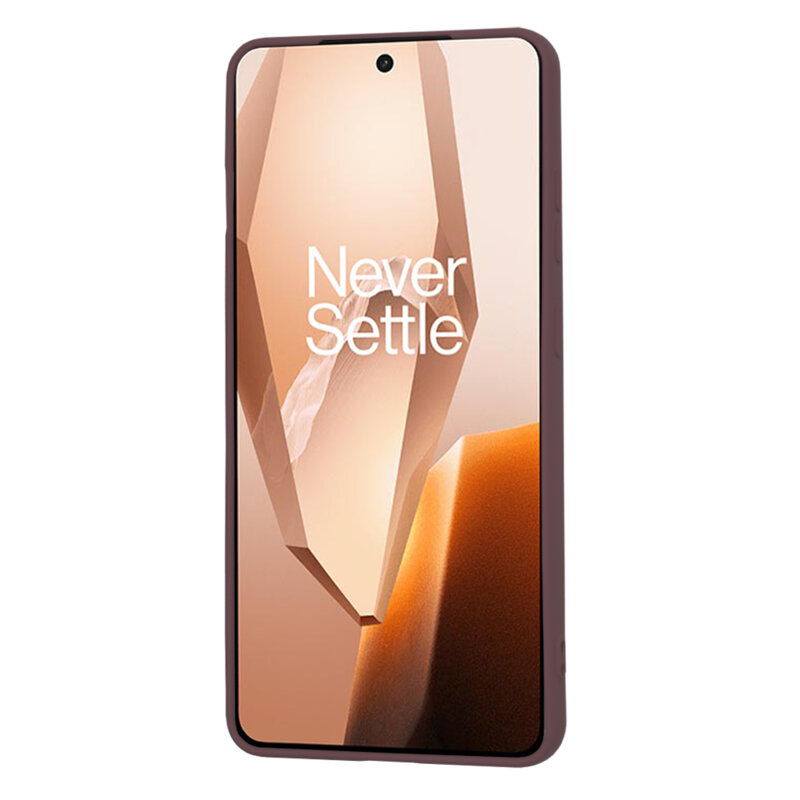 Husa silicon OnePlus 13R Techsuit SoftFlex, bordo