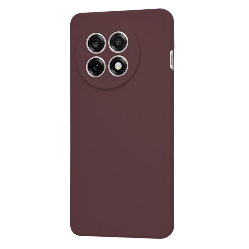 Husa silicon OnePlus 13R Techsuit SoftFlex, bordo