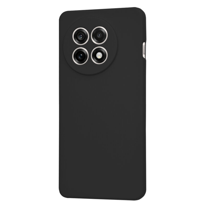 Husa silicon OnePlus 13R Techsuit SoftFlex, negru