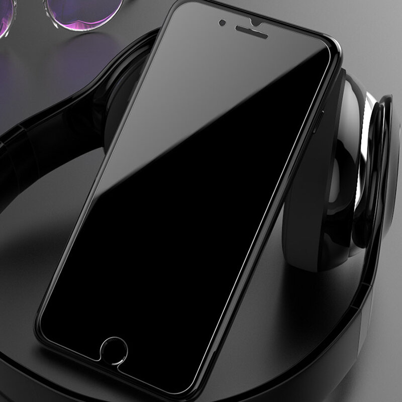 Folie sticla iPhone 15 Lito 9H Tempered Glass, privacy