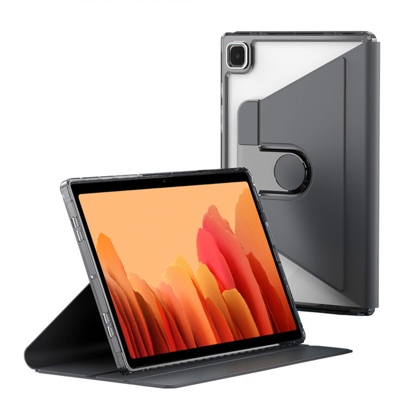 Husa Samsung Galaxy Tab A7 10.4 (2022) Techsuit Crystal Vision, negru