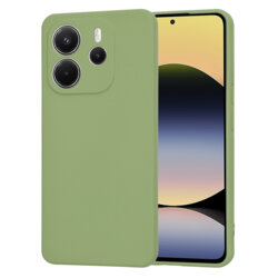 Husa silicon Xiaomi Redmi Note 14 4G (163.25 x 76.55 x 8.16mm) Techsuit SoftFlex, verde