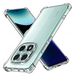 Husa Xiaomi Redmi Note 14 Pro 5G Techsuit Shockproof Clear Silicone, transparenta