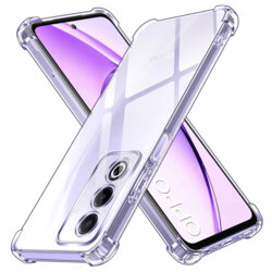 Husa Oppo A80 5G Techsuit Shockproof Clear Silicone, transparenta