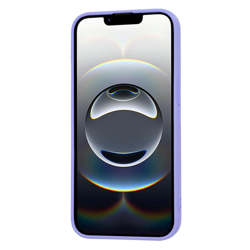 Husa silicon iPhone 16e Techsuit SoftFlex, violet