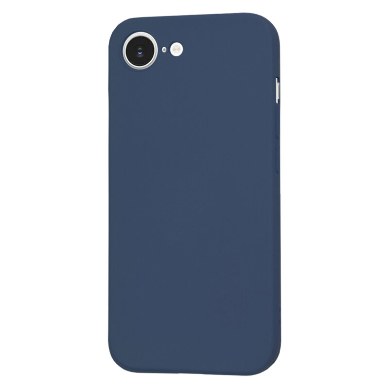 Husa silicon iPhone 16e Techsuit SoftFlex, bleumarin