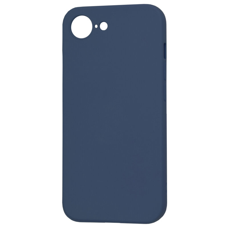 Husa silicon iPhone 16e Techsuit SoftFlex, bleumarin