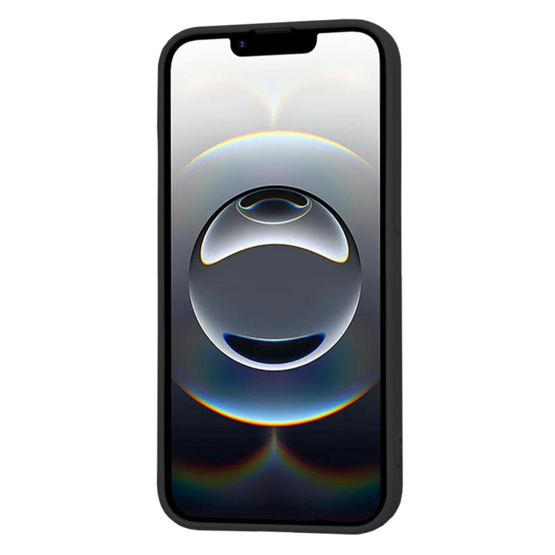 Husa silicon iPhone 16e Techsuit SoftFlex, negru