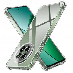 Husa Realme 12 Techsuit Shockproof Clear Silicone, transparenta
