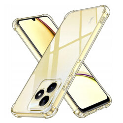 Husa Realme C51 Techsuit Shockproof Clear Silicone, transparenta