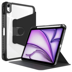 Husa iPad Air 13 (2024) Techsuit Crystal Vision, negru