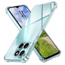 Husa Honor X8b Techsuit Shockproof Clear Silicone, transparenta