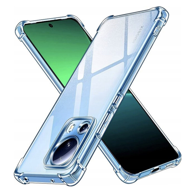 Husa Xiaomi 13 Lite Techsuit Shockproof Clear Silicone, transparenta