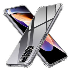 Husa  Xiaomi Redmi Note 11 Pro+ 5G Techsuit Shockproof Clear Silicone, transparenta