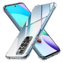 Husa Xiaomi Redmi 10 Techsuit Shockproof Clear Silicone, transparenta