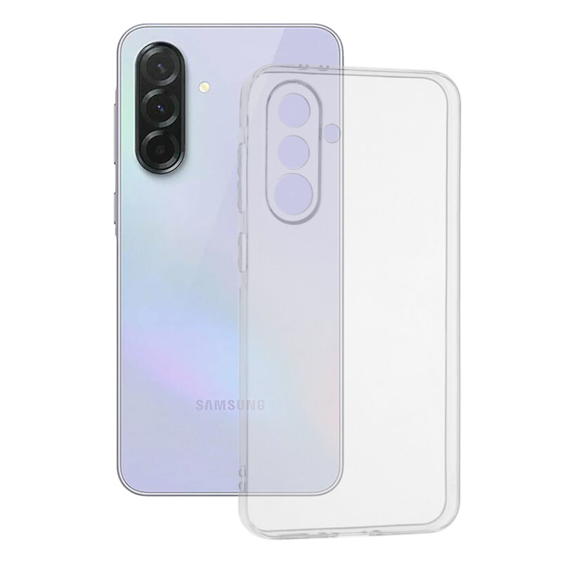 Husa Samsung Galaxy A36 5G Techsuit Clear Silicone, transparenta