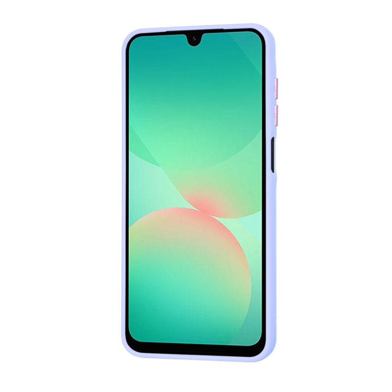 Husa Samsung Galaxy A26 5G Techsuit HaloFrost Series, mov deschis
