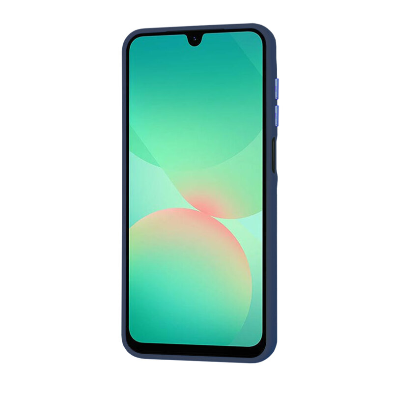 Husa Samsung Galaxy A26 5G Techsuit HaloFrost Series, bleumarin