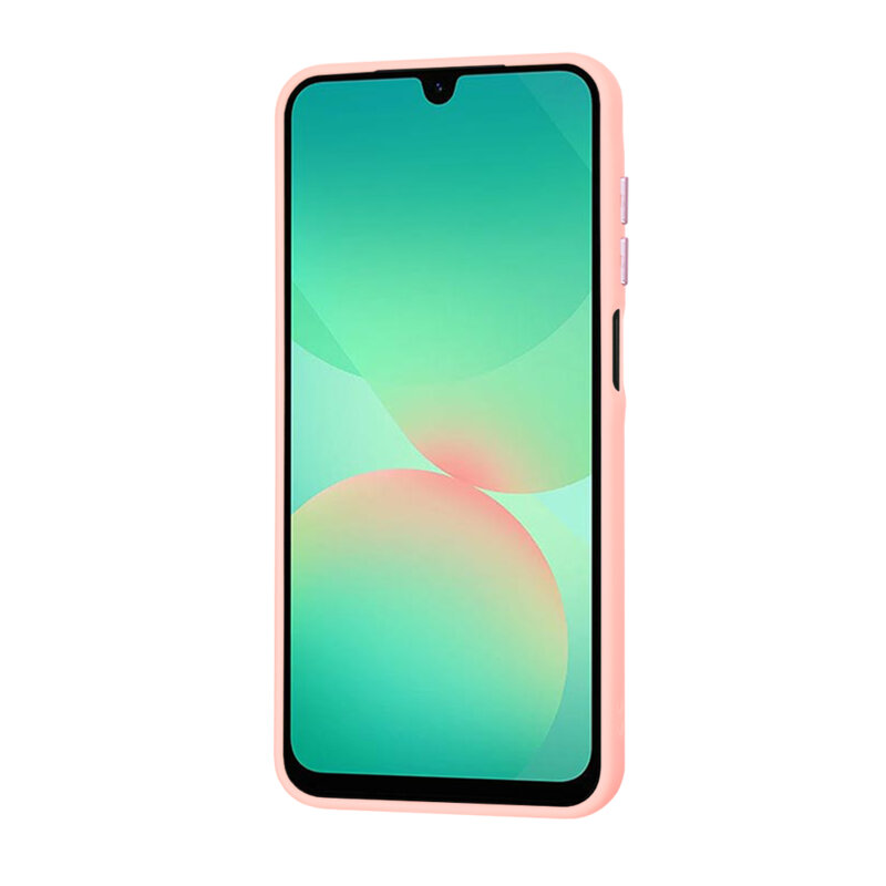 Husa Samsung Galaxy A26 5G Techsuit HaloFrost Series, roz