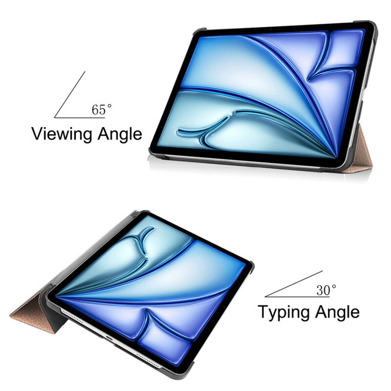 Husa iPad Air 13 (2025) Techsuit FoldPro, roz