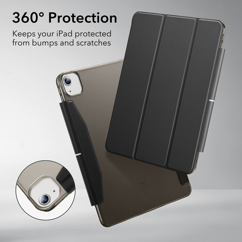 Husa iPad Air 13 (2025) ESR Ascend Trifold, Grey