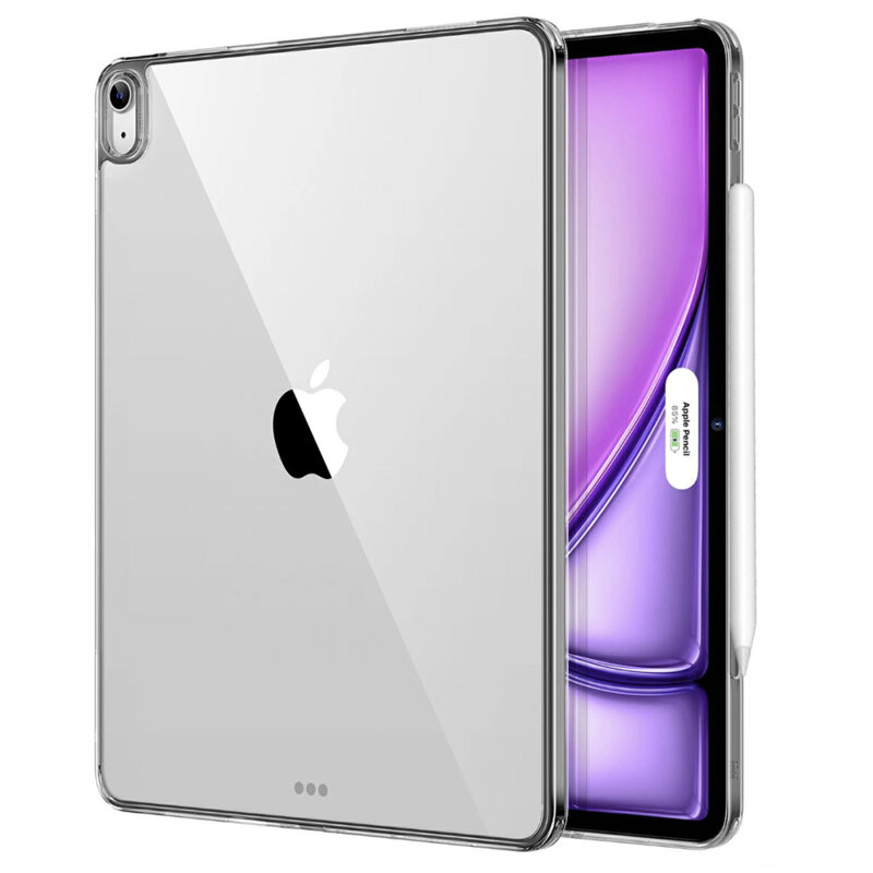 Husa iPad Air 13 (2025) ESR Classic Hybrid, negru/transparenta