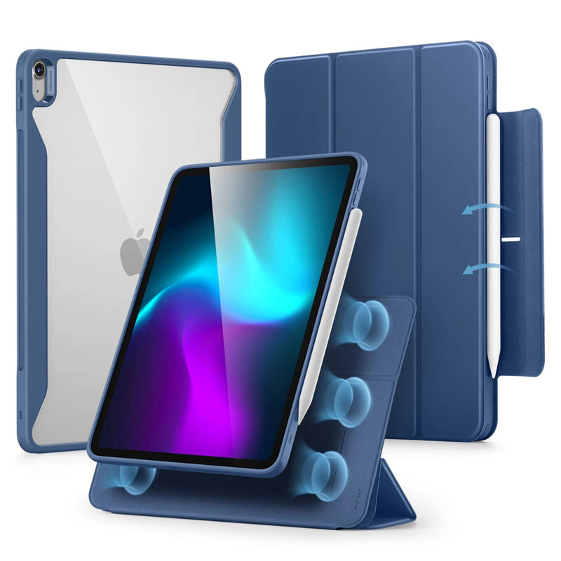 Husa iPad Air 13 (2025) ESR Rebound Hybrid, albastru