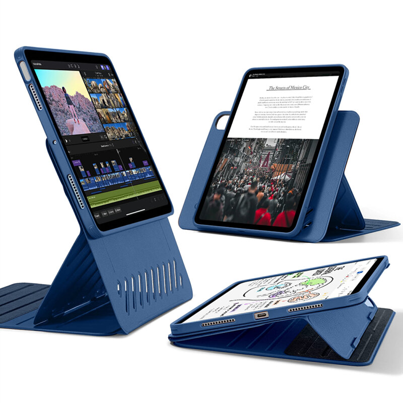 Husa iPad Air 13 (2025) ESR Shift Magnetic, albastru
