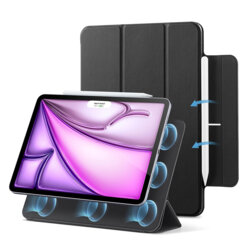 Husa iPad Air 13 (2025) ESR Rebound Magnetic, negru