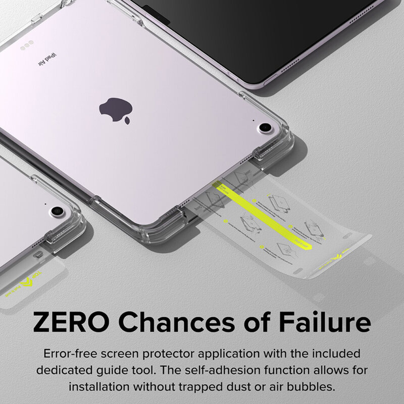 Folie sticla iPad Air 11 (2025) Ringke Easy Slide Tempered Glass, transparenta