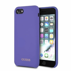 Bumper iPhone 7 Guess Silicone - Violet GUHCI8LSGLUV