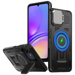 Husa Samsung Galaxy A05 protectie camera Techsuit CamVault MagSafe, negru