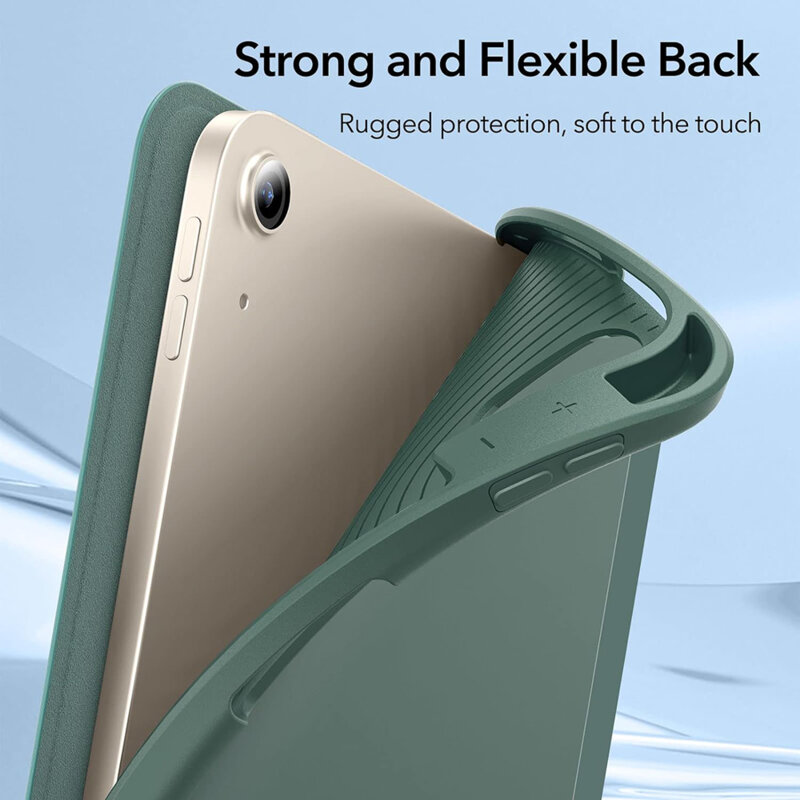 Husa iPad Air 11 (2025) ESR Rebound Pencil, verde