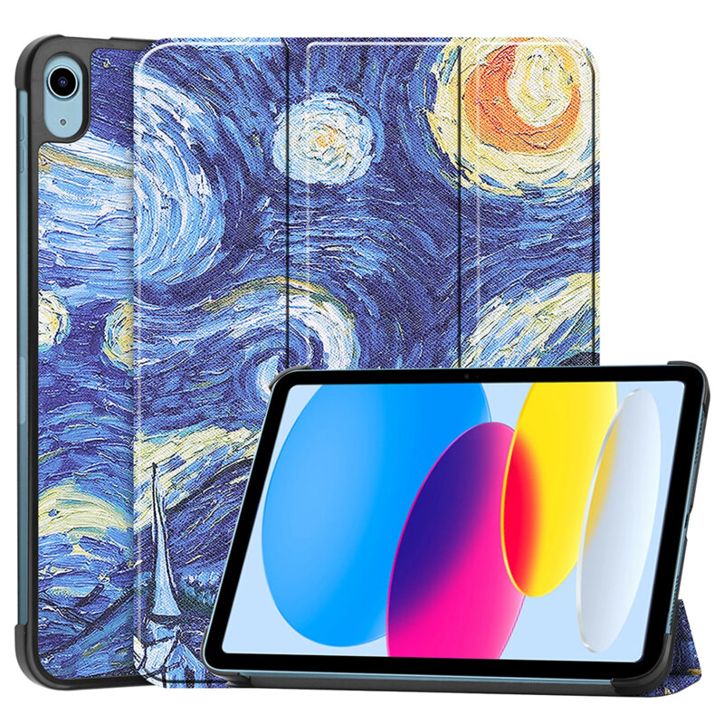 Husa iPad 11 (2025) Techsuit FoldPro, Starry Night
