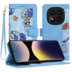 Husa personalizata fete Xiaomi Redmi Note 14 Pro 4G Techsuit FlipCraft, bleu