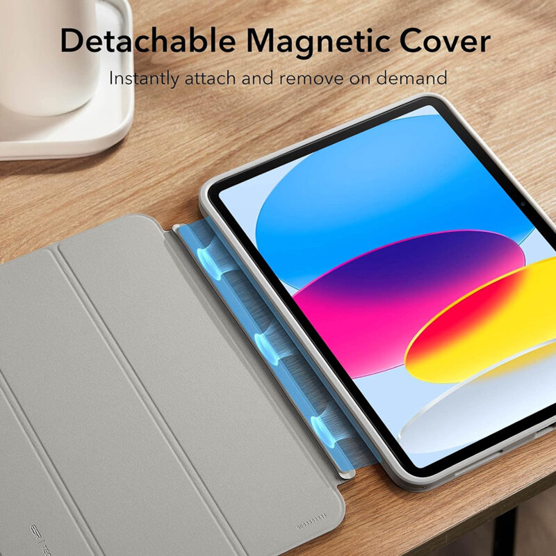 Husa iPad 11 (2025) ESR Ascend Hybrid, gri