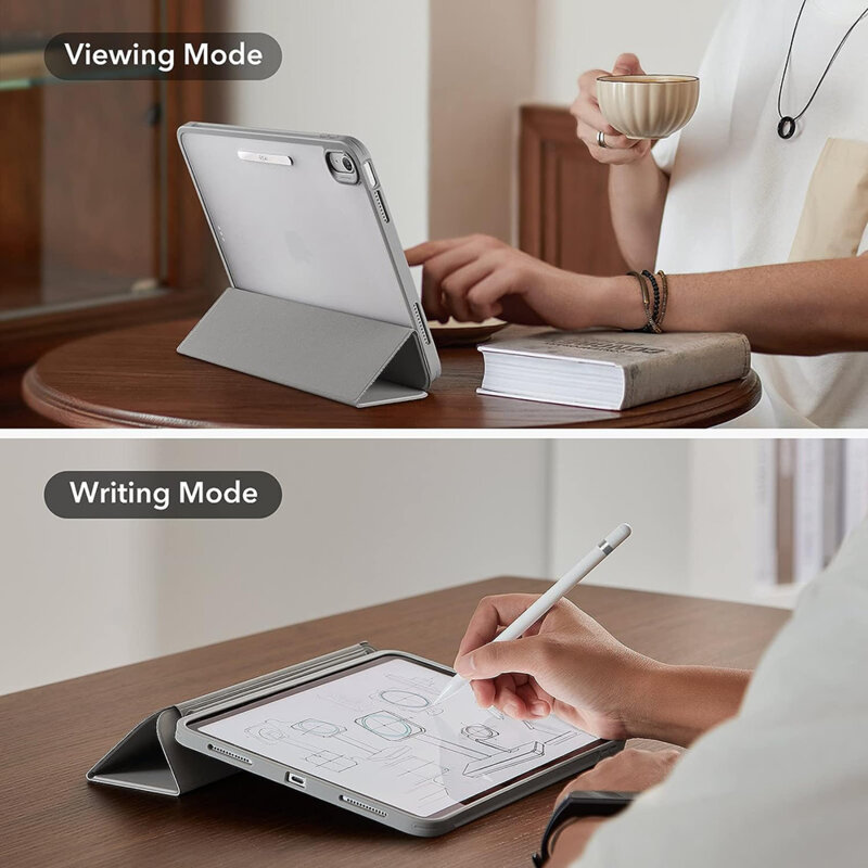 Husa iPad 11 (2025) ESR Ascend Hybrid, gri