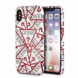 Bumper iPhone X, iPhone 10 Guess Triangle - White GUHCPXPMPT