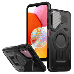 Husa Samsung Galaxy A14 5G protectie camera Techsuit CamVault MagSafe, negru
