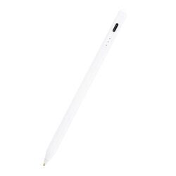 Stylus pen activ, universal Android, iOS Techsuit S3, alb