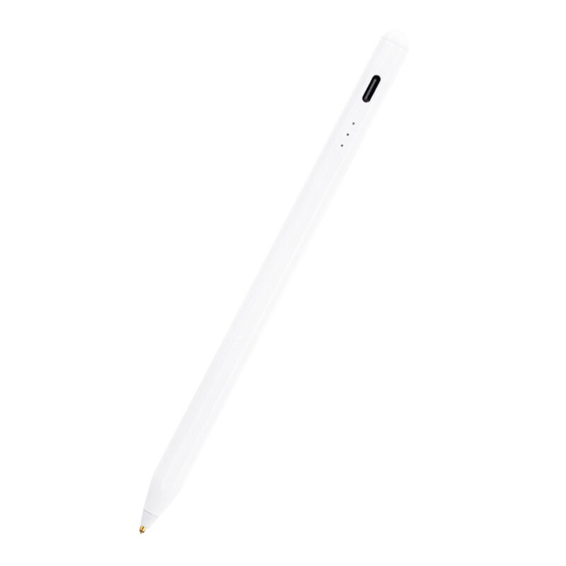 Stylus pen activ, universal Android, iOS Techsuit S3, alb