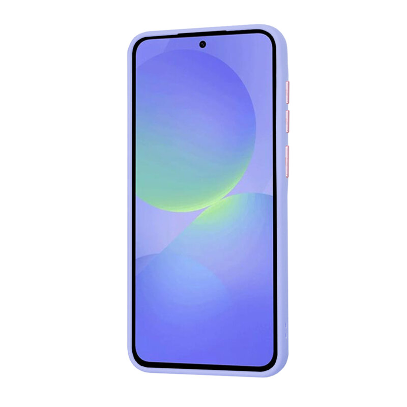 Husa Samsung Galaxy A36 5G Techsuit HaloFrost Series, mov deschis