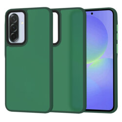 Husa Samsung Galaxy A36 5G Techsuit HaloFrost Series, verde inchis