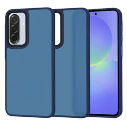 Husa Samsung Galaxy A36 5G Techsuit HaloFrost Series, bleumarin