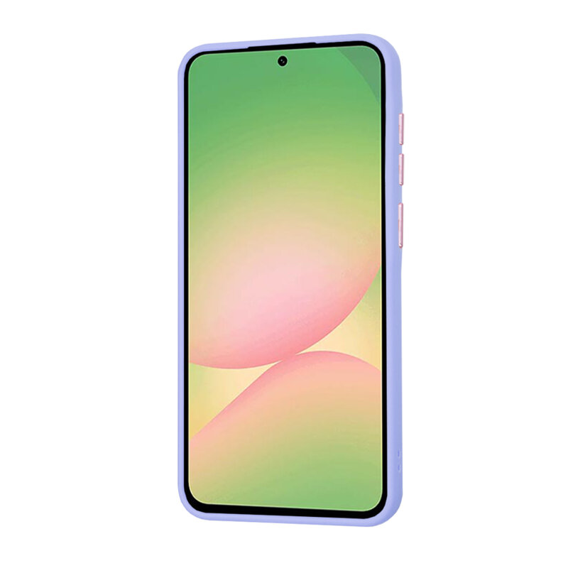 Husa Samsung Galaxy A56 5G Techsuit HaloFrost Series, mov deschis