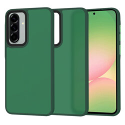 Husa Samsung Galaxy A56 5G Techsuit HaloFrost Series, verde inchis