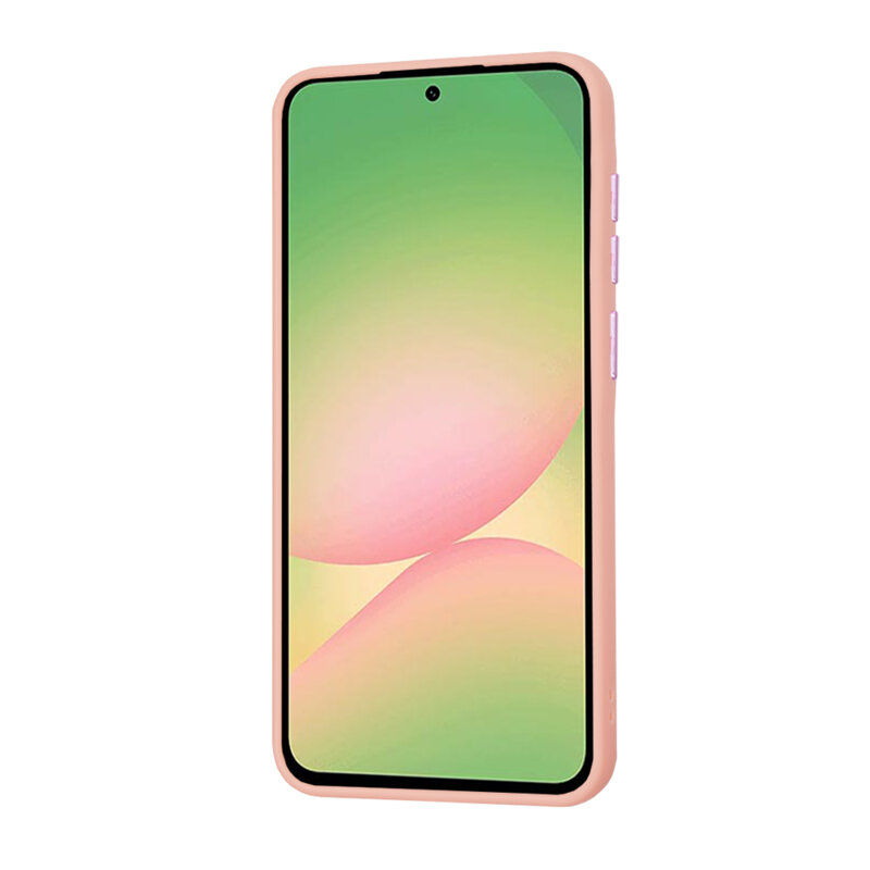 Husa Samsung Galaxy A56 5G Techsuit HaloFrost Series, roz