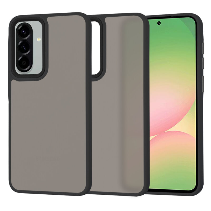 Husa Samsung Galaxy A56 5G Techsuit HaloFrost Series, negru