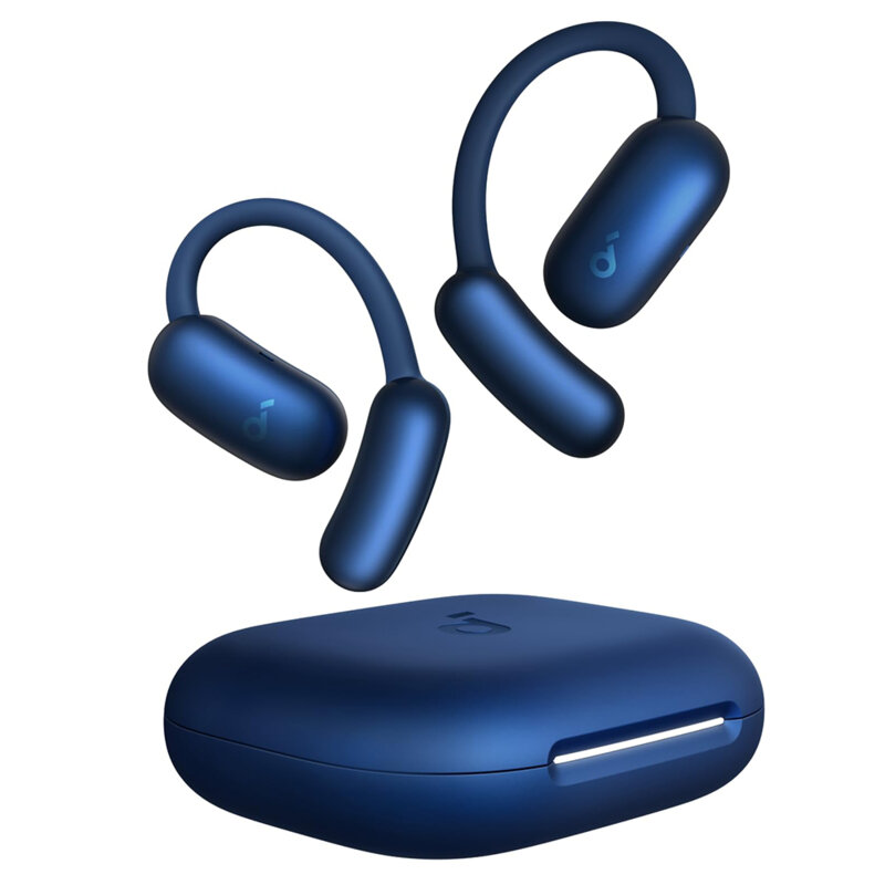 Casti wireless Bluetooth pentru sport Anker AeroFit 2, albastru