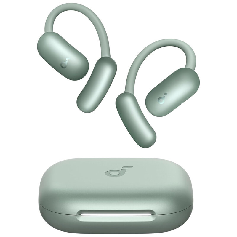 Casti wireless Bluetooth pentru sport Anker AeroFit 2, verde